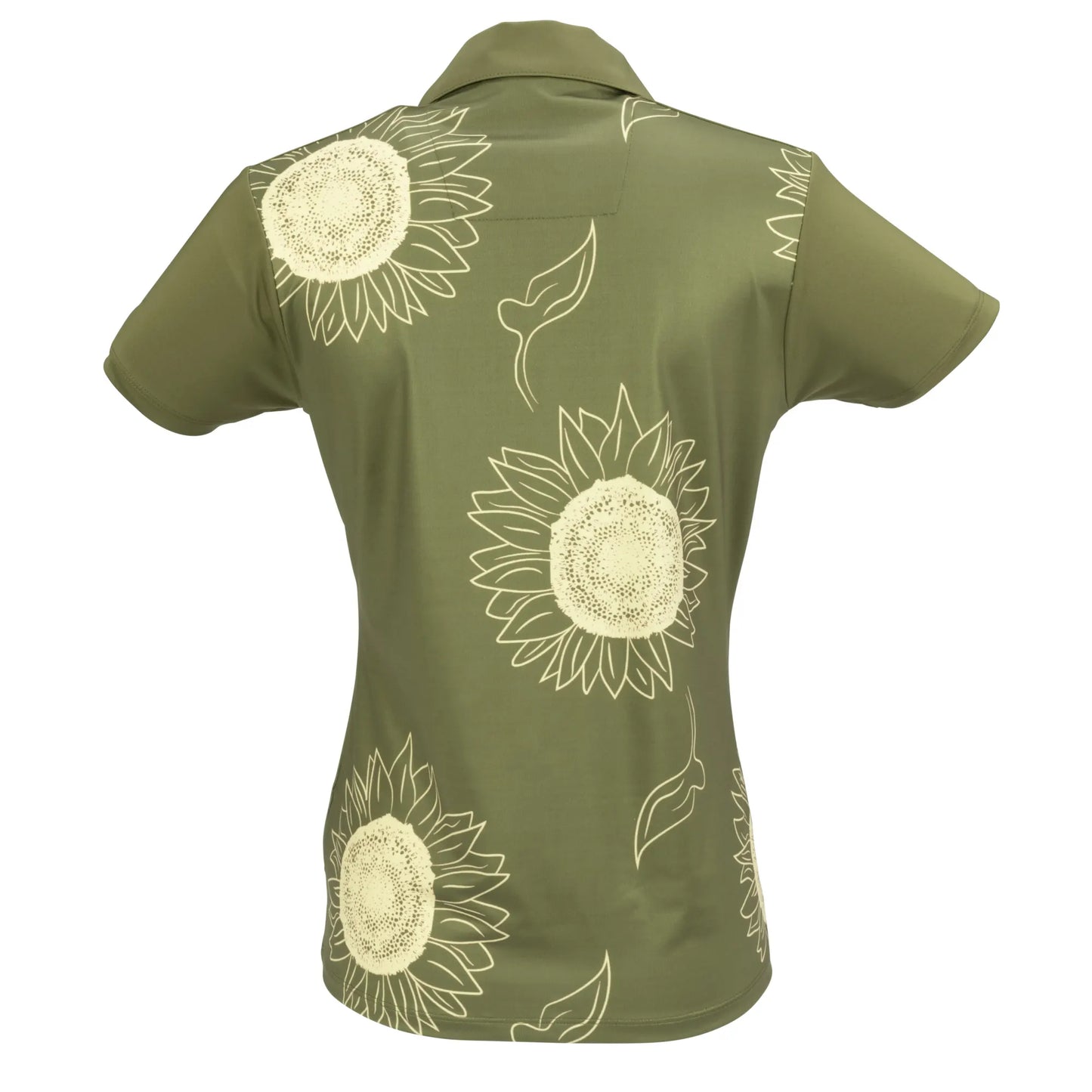 Nancy Lopez   Sunny Short Sleeve Polo Olive Multi