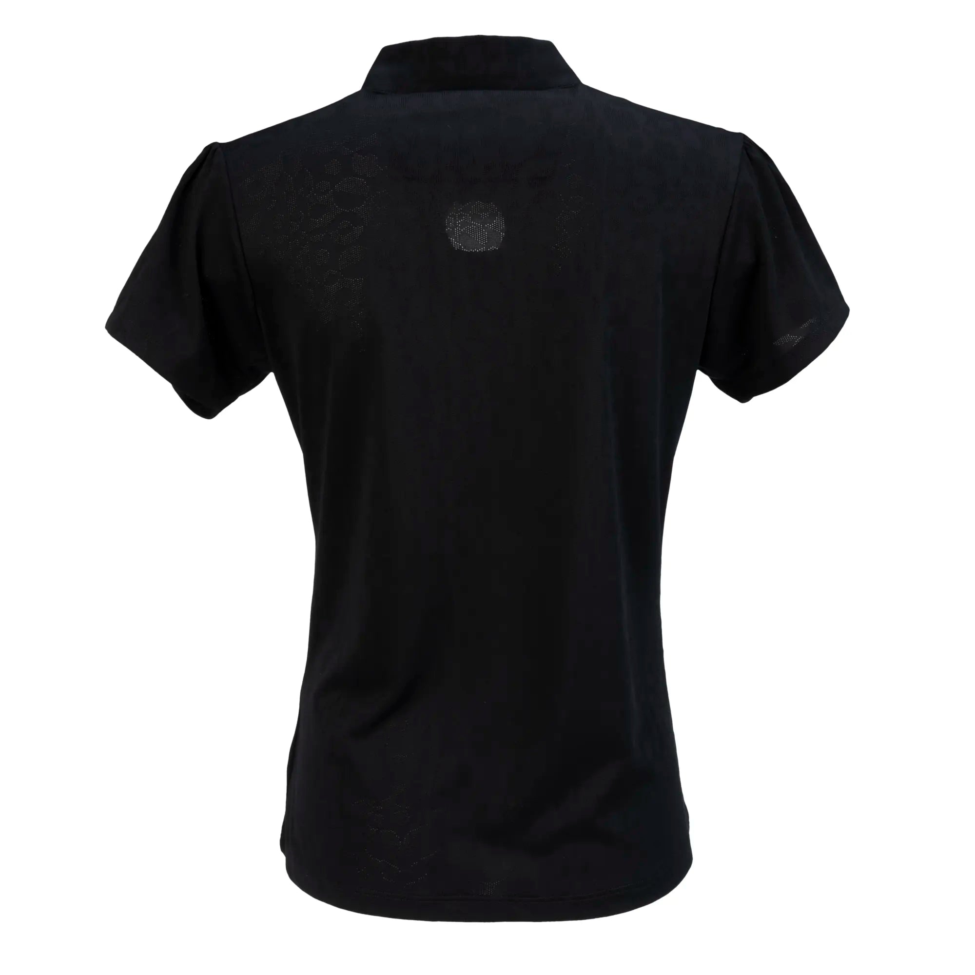 Nancy Lopez  Swagger Short Sleeve Polo Black