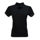Nancy Lopez  Swagger Short Sleeve Polo Plus Black