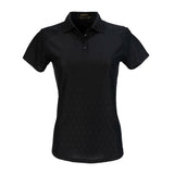 Nancy Lopez   Tempo Short Sleeve Polo Plus Black