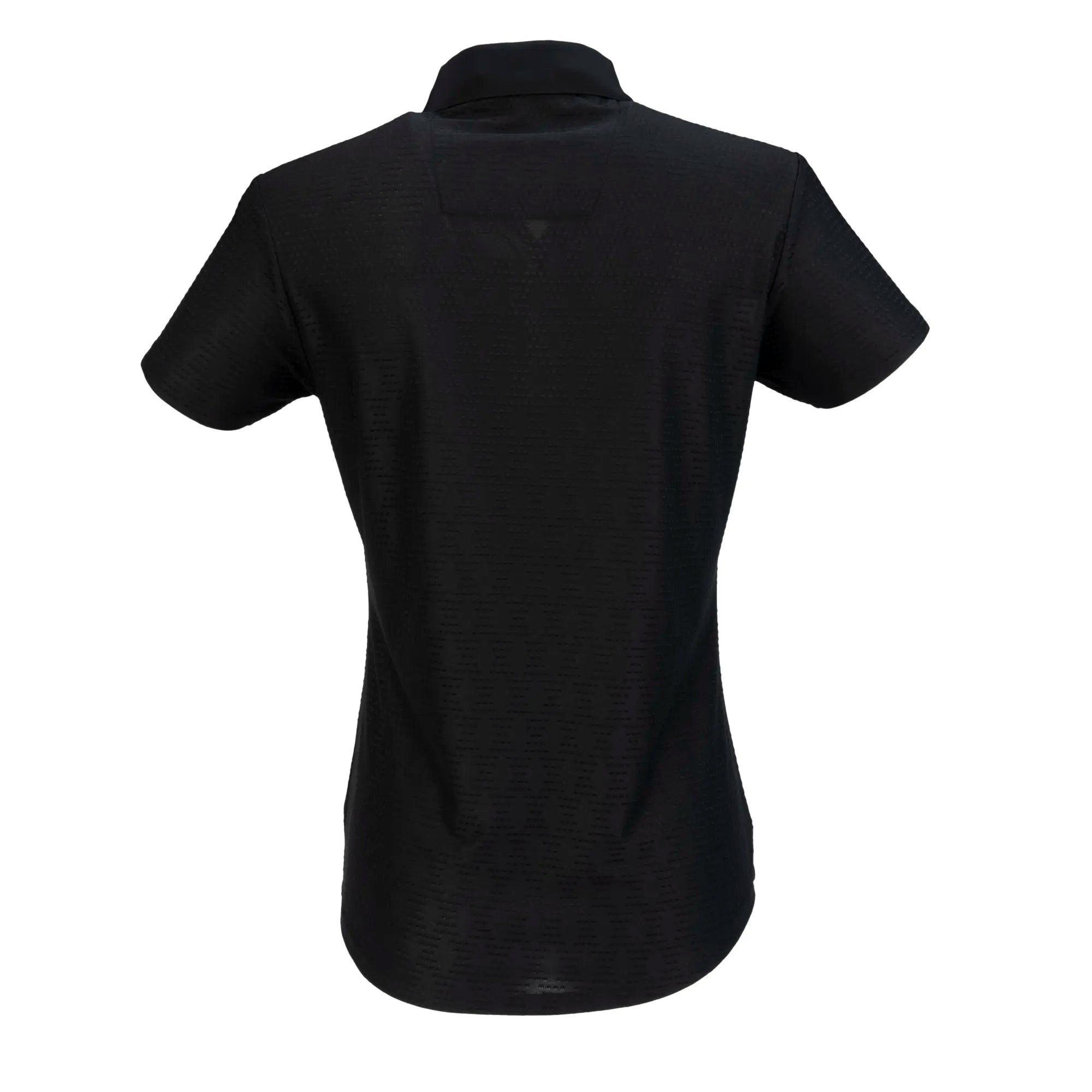 Nancy Lopez   Tempo Short Sleeve Polo Plus Black