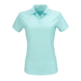 Nancy Lopez   Tempo Short Sleeve Polo Plus Ice