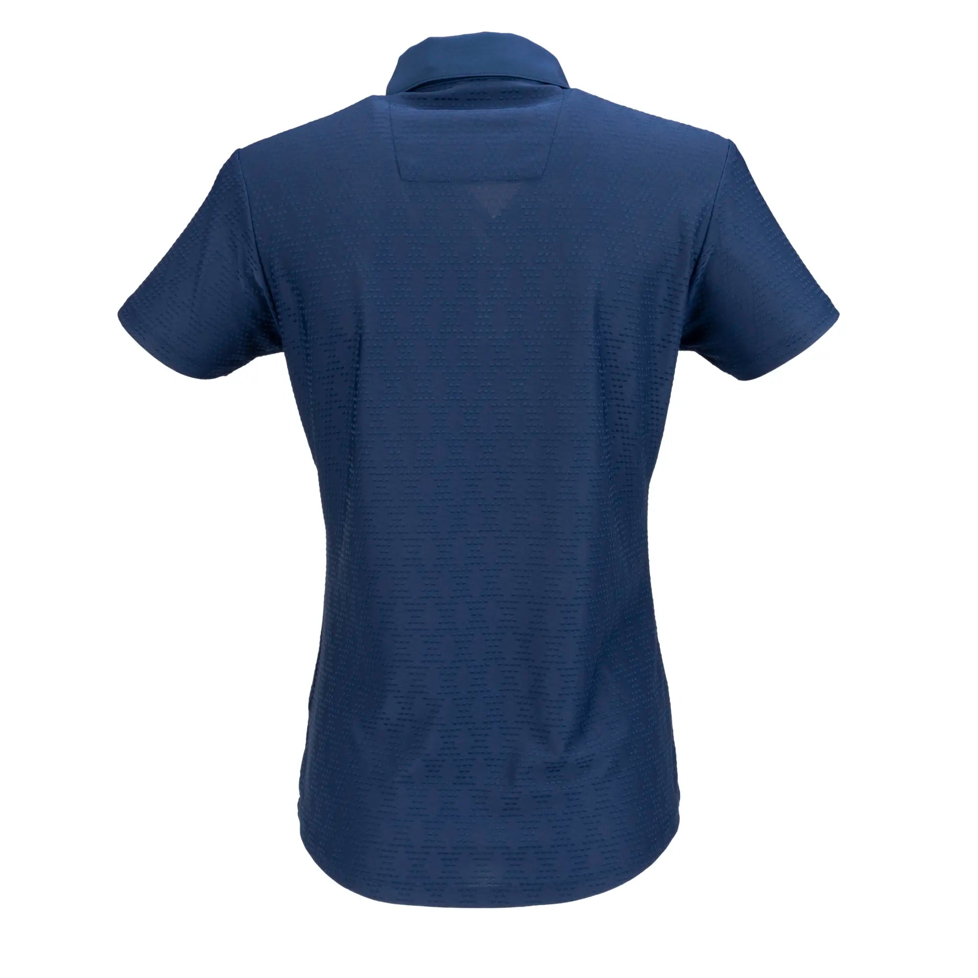 Nancy Lopez   Tempo Short Sleeve Polo Plus Navy