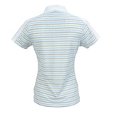 Nancy Lopez   Triumph Short Sleeve Polo White Multi