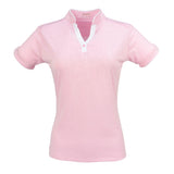 Nancy Lopez   Vine Short Sleeve Polo Burst Multi