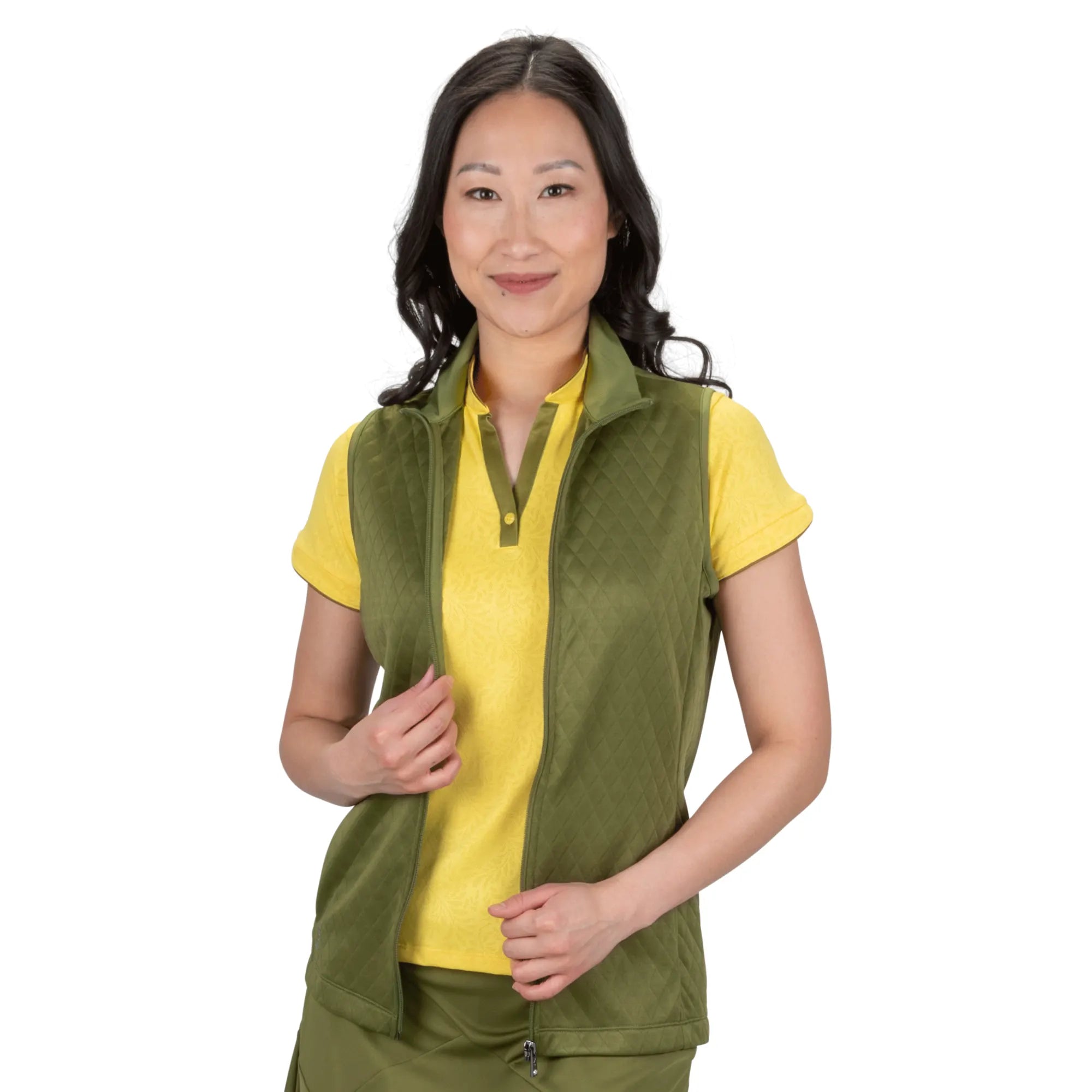 Nancy Lopez   Zeal Vest Olive
