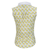 Nancy Lopez  Yuma Sleeveless Polo White Multi