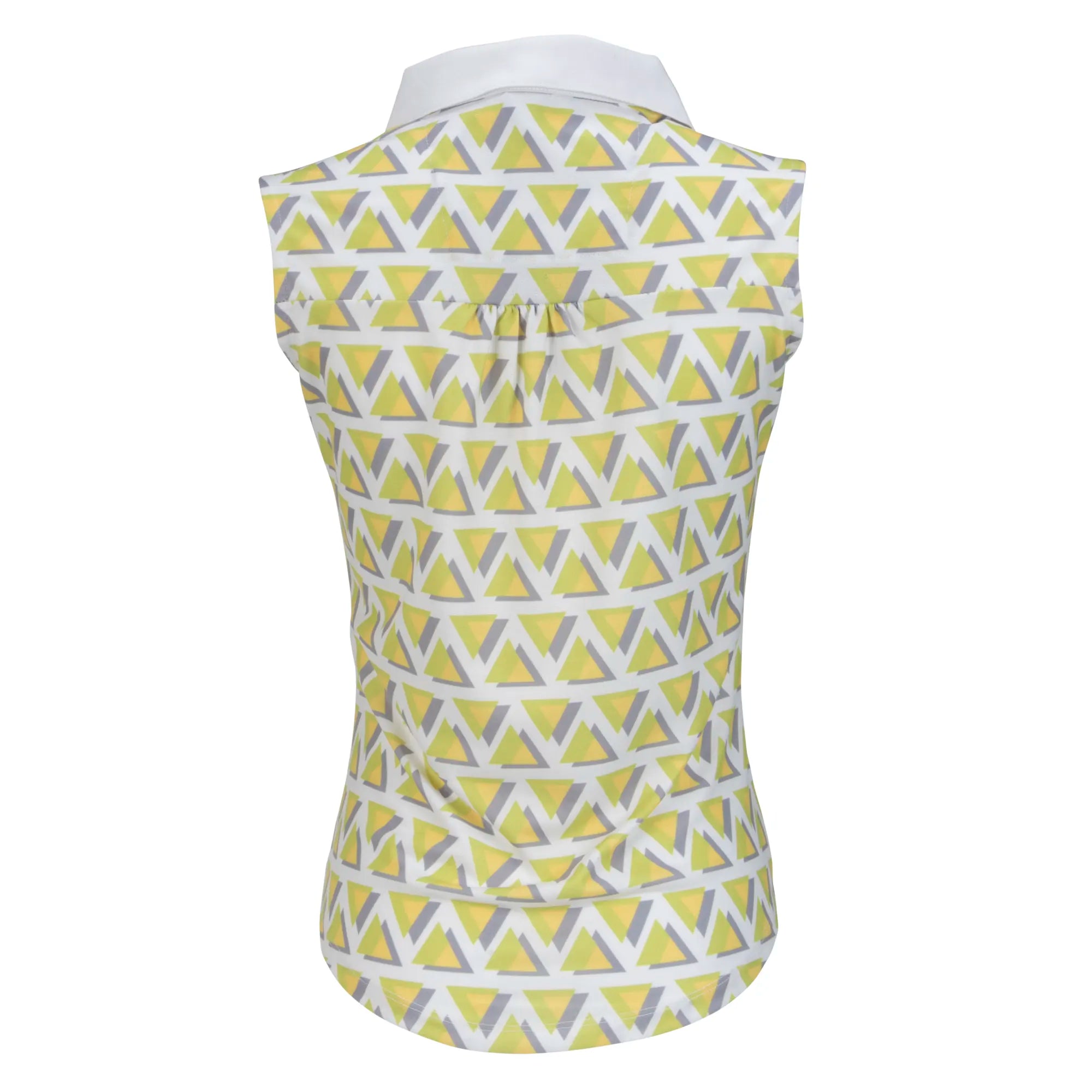 Nancy Lopez  Yuma Sleeveless Polo White Multi