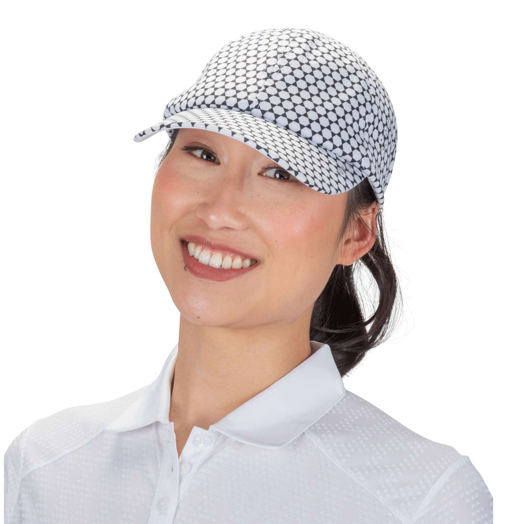 Nancy Lopez   Pony Hat Black Multi