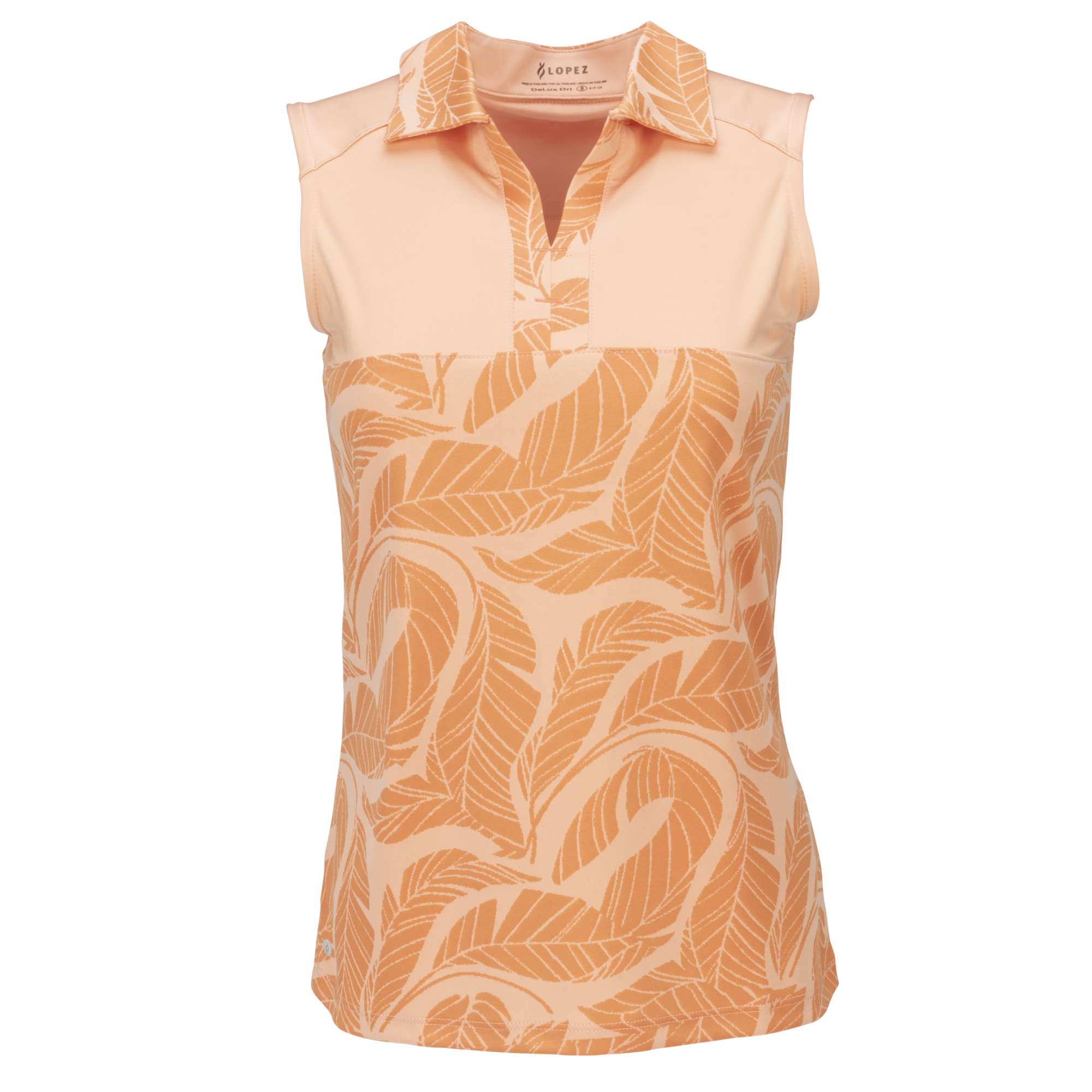 Nancy Lopez  Havana Sleeveless Polo Sherbet