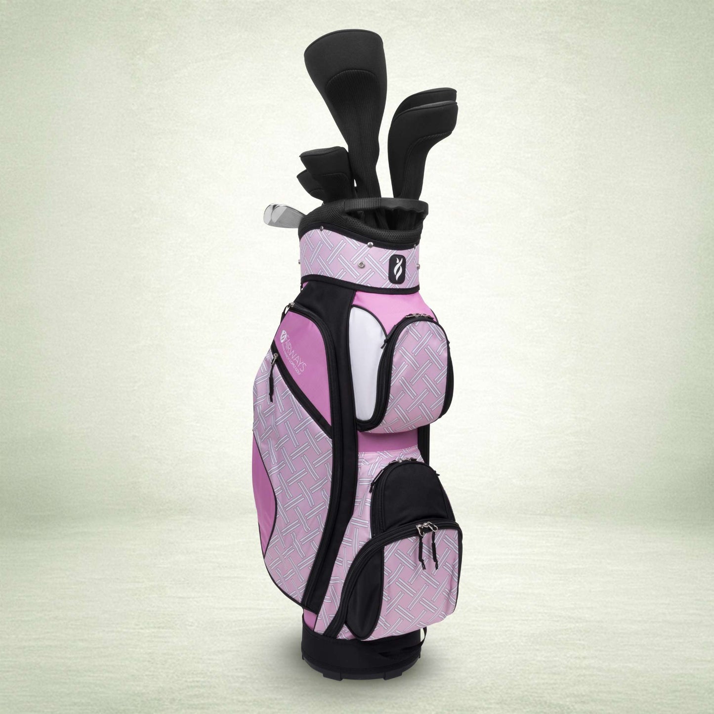 Nancy Lopez  Fairways 18-Piece Package Set - Pink Weave Pink Weave