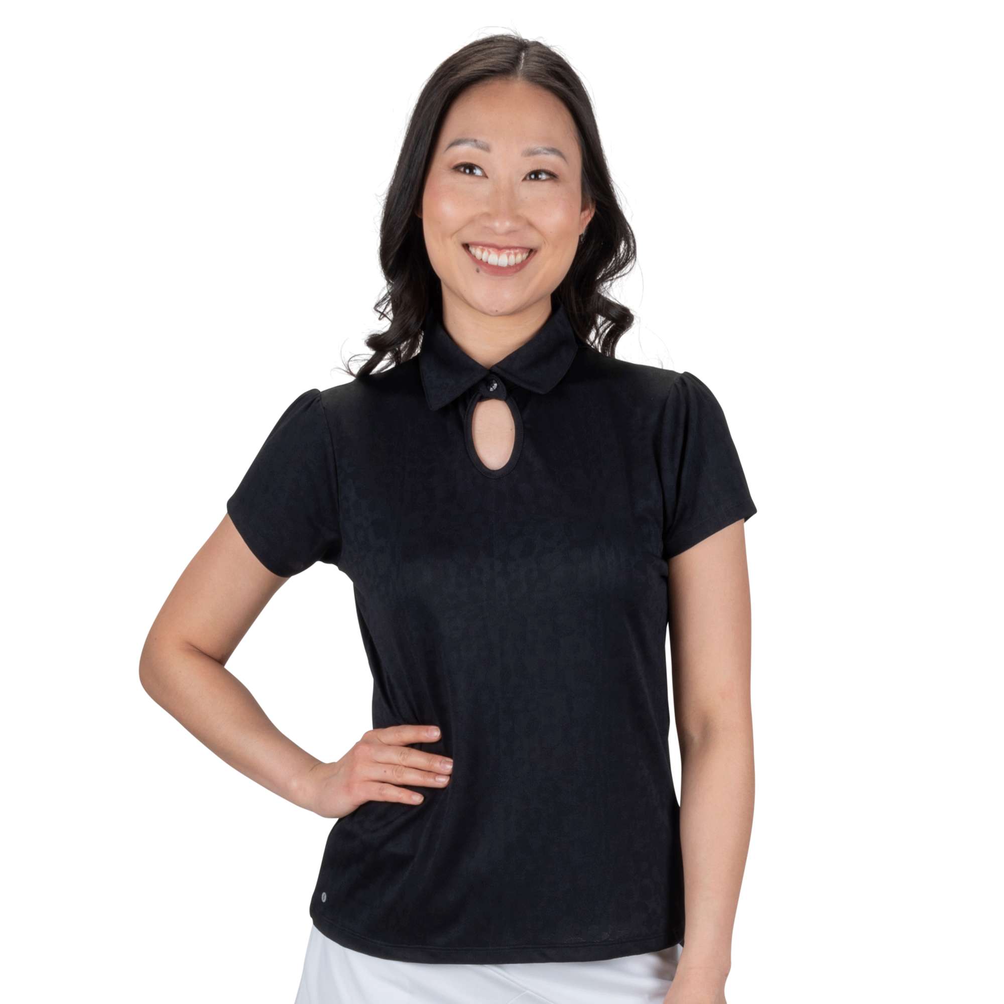 Nancy Lopez Golf Swagger Short Sleeve Polo
