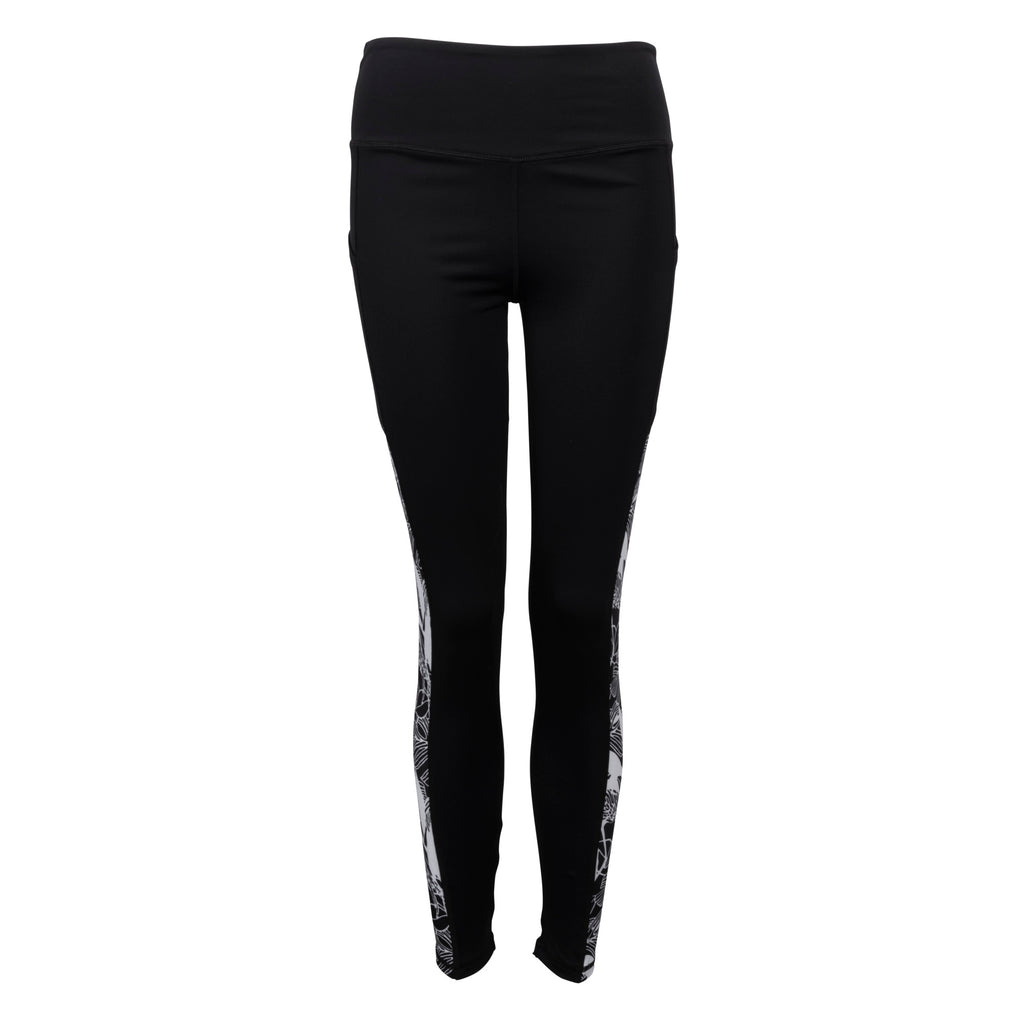 Nancy Lopez  Power Legging Black/White (Lush Print)